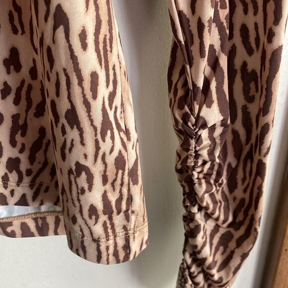 ZIMMERMANN Espionage Leopard Jersey Turtleneck - Picture 9 of 16